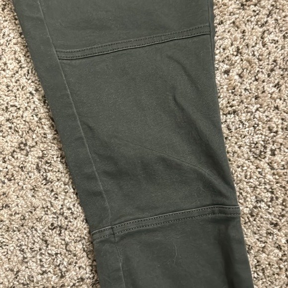 Women’s high waisted dark green jeans - Picture 4 of 7